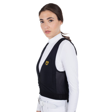 Gilet de protection niveau 2 avec poitrine rembourrée unisex Equestro Gilet de protection niveau 2 avec poitrine rembourrée unisex Equestro