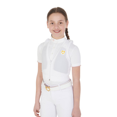 Gilet de protection niveau 2 avec poitrine rembourrée enfant Equestro Gilet de protection niveau 2 avec poitrine rembourrée enfant Equestro