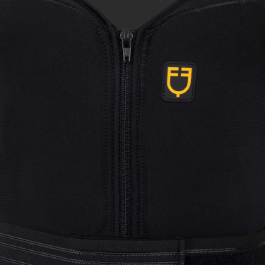 Gilet de protection adulte avec ceinture Equestro Jaune
