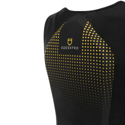 Gilet de protection adulte avec ceinture Equestro Jaune