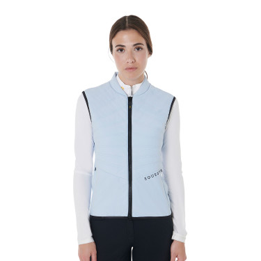 Gilet ajusté en tissu technique femme Equestro Gilet ajusté en tissu technique femme Equestro