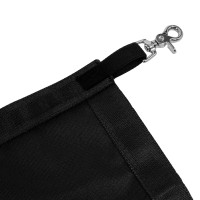 Porte de box avec logo en silicone Equestro Noir / noir Porte de box avec logo en silicone Equestro Noir / noir
