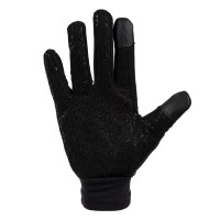 Gants unisex en polaire Bormio Equestro Noir Gants unisex en polaire Bormio Equestro Noir
