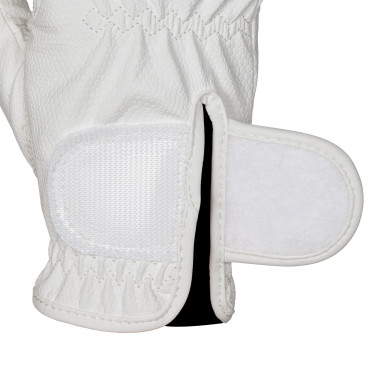 Gants unisex en cuir synthétique doux avec fermeture velcro Equestro Gants unisex en cuir synthétique doux avec fermeture velcro Equestro