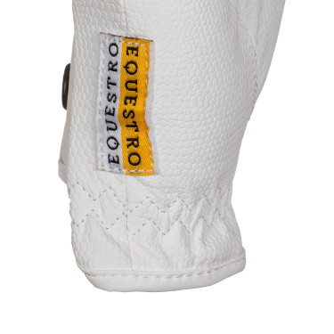 Gants unisex en cuir synthétique doux avec fermeture velcro Equestro Gants unisex en cuir synthétique doux avec fermeture velcro Equestro