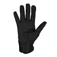 Gants femme en lycra spécial avec logo Equestro Noir Gants femme en lycra spécial avec logo Equestro Noir