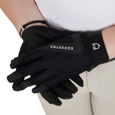 Gants enfant Sunny en tissu technique Equestro Gants enfant Sunny en tissu technique Equestro