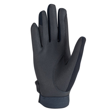 Gants enfant Sunny en tissu technique Equestro Marine Bleu marine