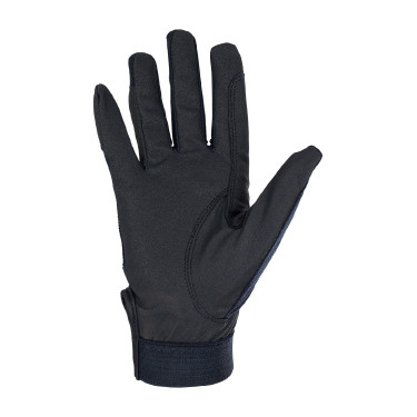 Gants en tissu technique Sunny Equestro Marine Bleu marine