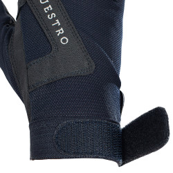 Gants en tissu technique Sunny Equestro Marine Bleu marine
