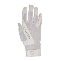 Gants en tissu technique Sunny Equestro Blanc