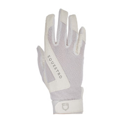 Gants en tissu technique Sunny Equestro Blanc Gants en tissu technique Sunny Equestro Blanc