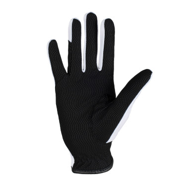 Gants en tissu technique avec logo multicolore Equestro Gants en tissu technique avec logo multicolore Equestro