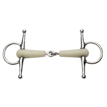 Mors aiguille Feeling flexi brisé branches courtes Mors aiguille Feeling flexi brisé branches courtes