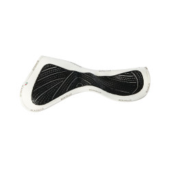 Amortisseur close contact double face gel Acavallo Blanc