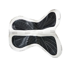 Amortisseur close contact double face gel Acavallo Blanc