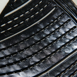 Amortisseur close contact double face gel Acavallo Blanc