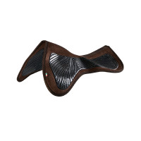 Amortisseur close contact double face gel Acavallo Marron