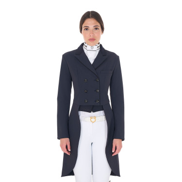 Frac de dressage de concours femme en tissu technique Equestro Frac de dressage de concours femme en tissu technique Equestro