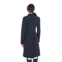 Frac de dressage de concours femme en tissu technique Equestro Marine blazer Bleu marine Frac de dressage de concours femme en tissu technique Equestro Marine blazer Bleu marine