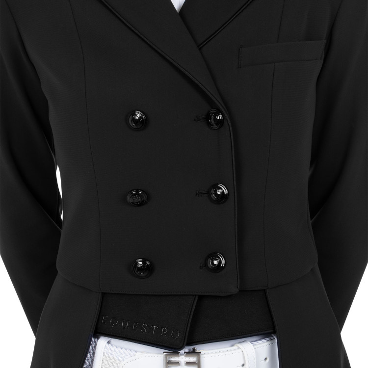 Frac de dressage de concours femme en tissu technique Equestro Frac de dressage de concours femme en tissu technique Equestro