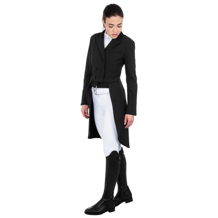 Frac de dressage de concours femme en tissu technique Equestro Frac de dressage de concours femme en tissu technique Equestro