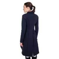 Frac de dressage de concours femme en tissu technique Equestro Marine Bleu marine Frac de dressage de concours femme en tissu technique Equestro Marine Bleu marine