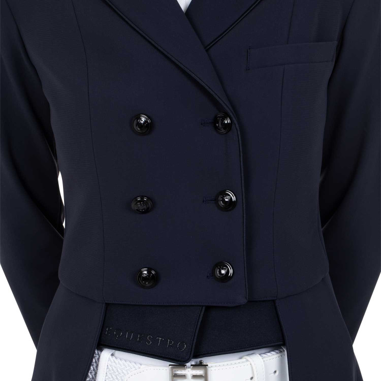 Frac de dressage de concours femme en tissu technique Equestro Frac de dressage de concours femme en tissu technique Equestro