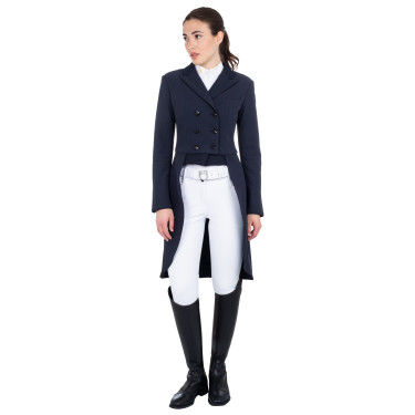 Frac de dressage de concours femme en tissu technique Equestro Frac de dressage de concours femme en tissu technique Equestro