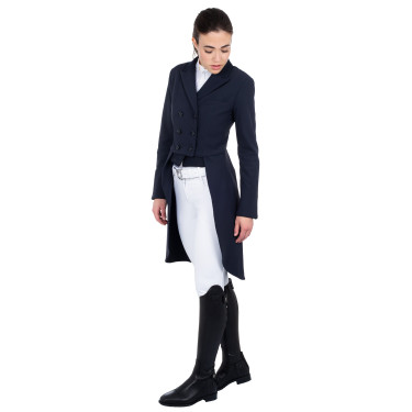 Frac de dressage de concours femme en tissu technique Equestro Frac de dressage de concours femme en tissu technique Equestro