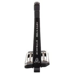 Étriers Rel-X EASY Acavallo Charbon Gris