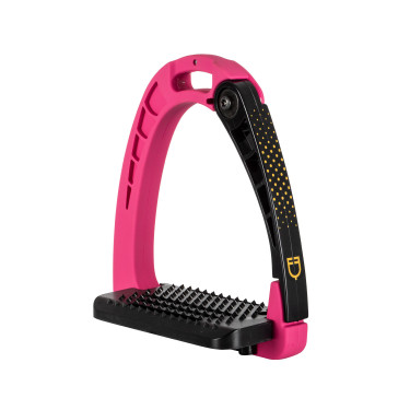 Étriers junior nouvelle édition Equestro Rose