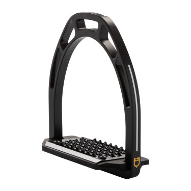 Étriers en aluminium avec plancher incliné Pro HPS Equestro Étriers en aluminium avec plancher incliné Pro HPS Equestro