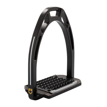 Étriers en aluminium avec plancher incliné Pro HPS Equestro Étriers en aluminium avec plancher incliné Pro HPS Equestro