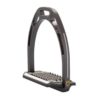 Étriers en aluminium avec plancher incliné Pro HPS Equestro Noir
