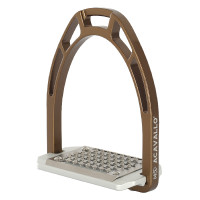 Étriers en aluminium Arco Evolution Alupro Acavallo Bronze Marron Étriers en aluminium Arco Evolution Alupro Acavallo Bronze Marron