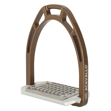 Étriers en aluminium Arco Evolution Alupro Acavallo Bronze Marron Étriers en aluminium Arco Evolution Alupro Acavallo Bronze Marron