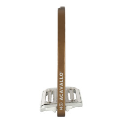 Étriers en aluminium Arco Evolution Alupro Acavallo Bronze Marron