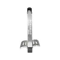 Étriers Arena Aluplus Junior 10,5 cm Acavallo Charbon Gris Étriers Arena Aluplus Junior 10,5 cm Acavallo Charbon Gris