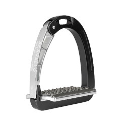 Étriers Arena Aluplus Junior 10,5 cm Acavallo Charbon Gris Étriers Arena Aluplus Junior 10,5 cm Acavallo Charbon Gris