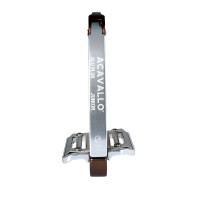 Étriers Arena Aluplus Junior 10,5 cm Acavallo Marron Étriers Arena Aluplus Junior 10,5 cm Acavallo Marron