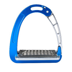 Étriers Arena Aluplus Junior 10,5 cm Acavallo Bleu Étriers Arena Aluplus Junior 10,5 cm Acavallo Bleu