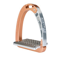Étriers Arena Aluplus Junior 10,5 cm Acavallo Rose gold