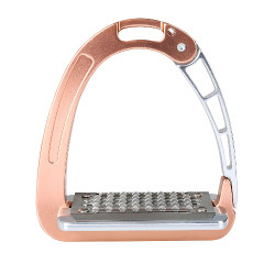 Étriers Arena Aluplus Junior 10,5 cm Acavallo Rose gold Étriers Arena Aluplus Junior 10,5 cm Acavallo Rose gold