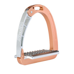 Étriers Arena Aluplus Junior 10,5 cm Acavallo Rose gold Étriers Arena Aluplus Junior 10,5 cm Acavallo Rose gold