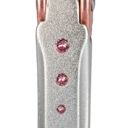 Étriers Arena Aluplus 2.0 édition spéciale avec cristaux Swarovski Acavallo Rose antique