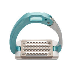 Étriers Arena Aluplus 2.0 édition spéciale avec cristaux Swarovski Acavallo Bleu ciel