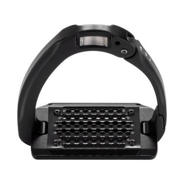 Étriers Arena Aluplus 2.0 édition spéciale avec cristaux Swarovski Acavallo Noir total