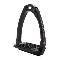 Étriers Arena Aluplus 2.0 Acavallo Noir total