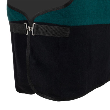 Couverture en laine avec rayures vertes 800g Acavallo Couverture en laine avec rayures vertes 800g Acavallo